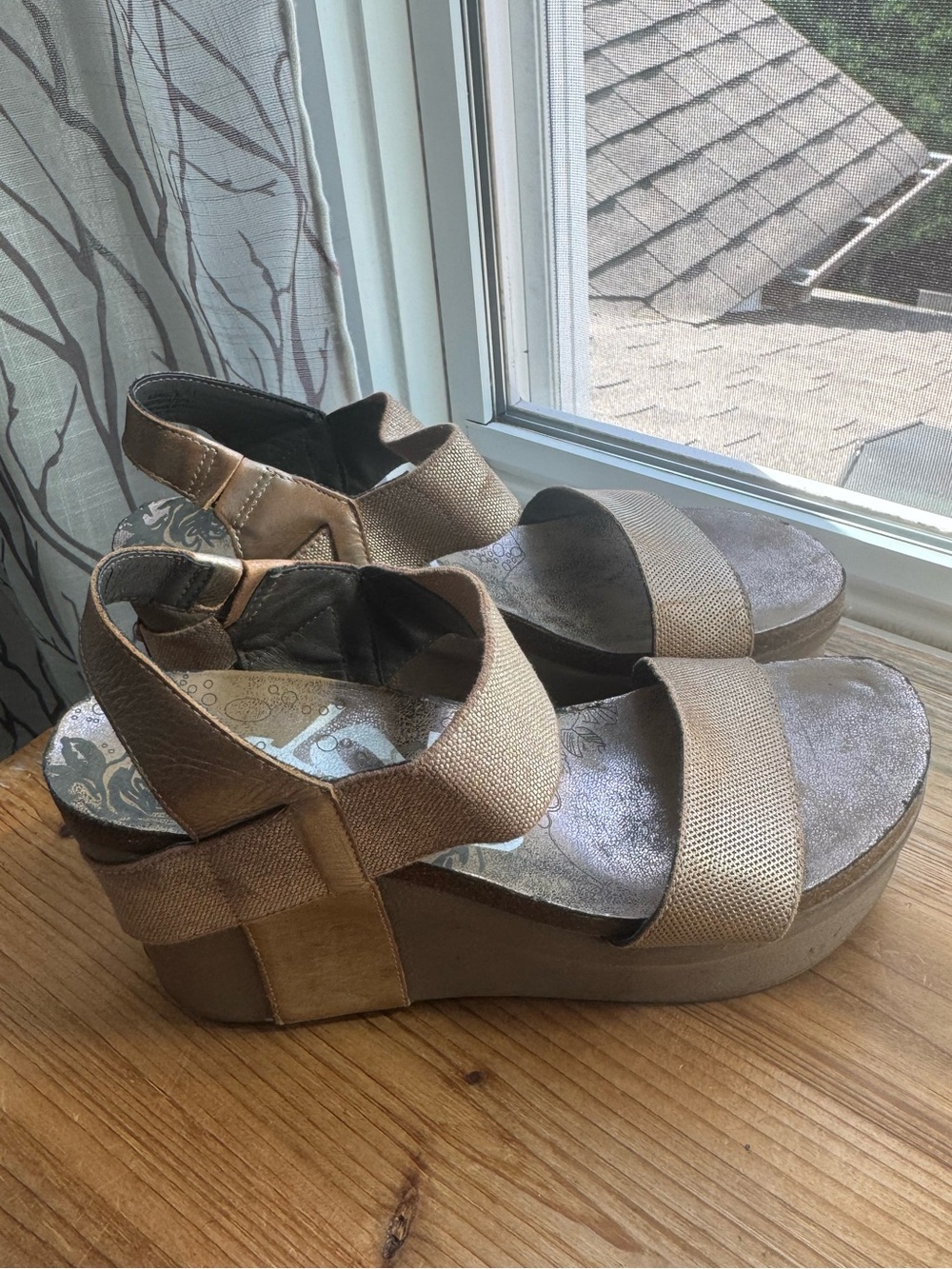 OTBT Bushnell Leather Wedges 9 - Picture 2 of 9